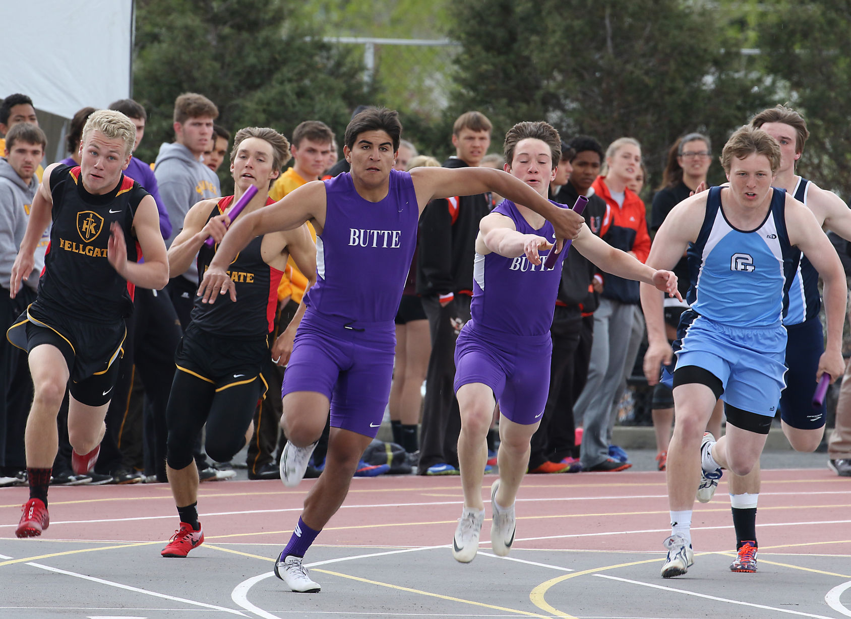 Butte 4x100 Boys Relay